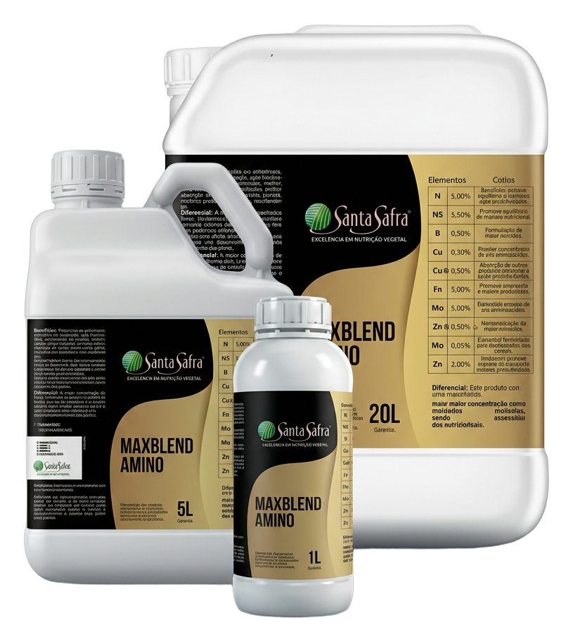 Embalagem MaxBlend Amino — SantaSafra