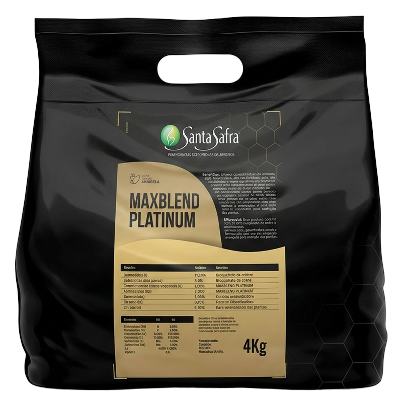 Embalagem MaxBlend Platinum — SantaSafra